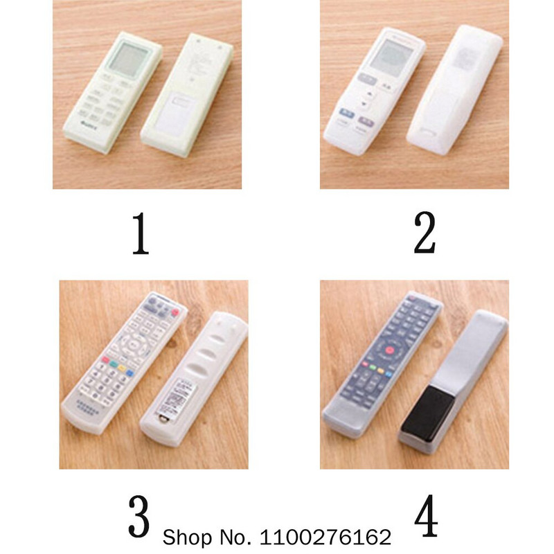 Ūdensizturīgs universāls silikona maciņš televizoram tālvadības pults aizsargmaciņš gaisa kondicionētājam televizora komplektam Putekļu necaurlaidīgi instrumenti