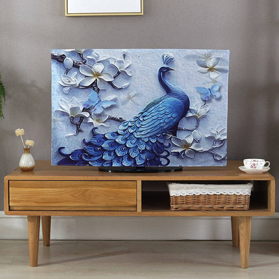 2021 Nový výpredaj Reador Shade Ochranný kryt na obrazovku Hrubý a elastický kryt s potlačou Jednoduchý kryt na LCD televízor pre vnútorné a vonkajšie použitie