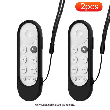 Силиконов калъф SIKAI за Chromecast с Google TV 2020 Voice Remote Удароустойчив защитен капак за 2020 Chromecast Voice Remote