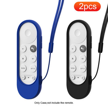 Силиконов калъф SIKAI за Chromecast с Google TV 2020 Voice Remote Удароустойчив защитен капак за 2020 Chromecast Voice Remote