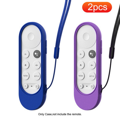 Husă din silicon SIKAI pentru Chromecast cu telecomandă vocală Google TV 2020 Husă de protecție antișoc pentru telecomandă vocală Chromecast 2020