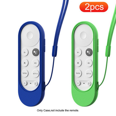 Husă din silicon SIKAI pentru Chromecast cu telecomandă vocală Google TV 2020 Husă de protecție antișoc pentru telecomandă vocală Chromecast 2020