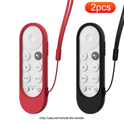 Husă din silicon SIKAI pentru Chromecast cu telecomandă vocală Google TV 2020 Husă de protecție antișoc pentru telecomandă vocală Chromecast 2020