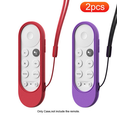 Husă din silicon SIKAI pentru Chromecast cu telecomandă vocală Google TV 2020 Husă de protecție antișoc pentru telecomandă vocală Chromecast 2020