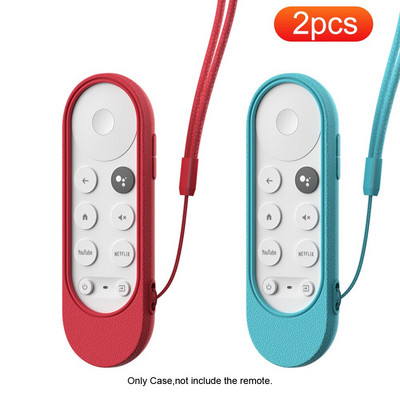 Husă din silicon SIKAI pentru Chromecast cu telecomandă vocală Google TV 2020 Husă de protecție antișoc pentru telecomandă vocală Chromecast 2020