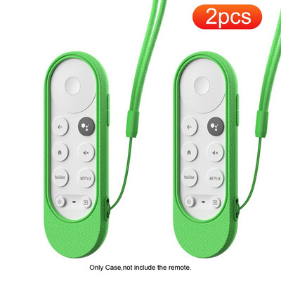 Husă din silicon SIKAI pentru Chromecast cu telecomandă vocală Google TV 2020 Husă de protecție antișoc pentru telecomandă vocală Chromecast 2020