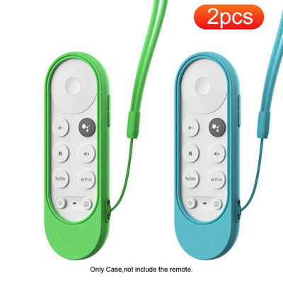 Husă din silicon SIKAI pentru Chromecast cu telecomandă vocală Google TV 2020 Husă de protecție antișoc pentru telecomandă vocală Chromecast 2020