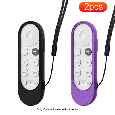 Husă din silicon SIKAI pentru Chromecast cu telecomandă vocală Google TV 2020 Husă de protecție antișoc pentru telecomandă vocală Chromecast 2020
