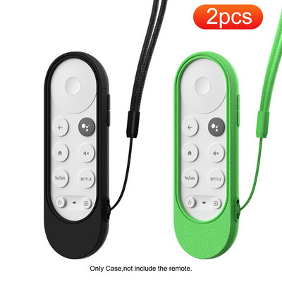 Husă din silicon SIKAI pentru Chromecast cu telecomandă vocală Google TV 2020 Husă de protecție antișoc pentru telecomandă vocală Chromecast 2020