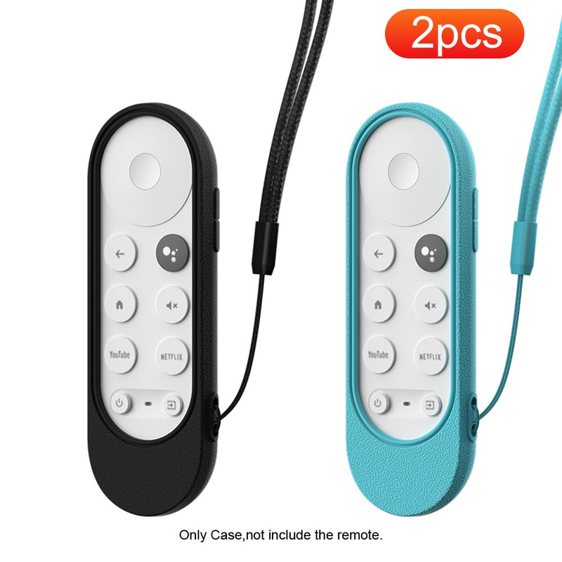 Husă din silicon SIKAI pentru Chromecast cu telecomandă vocală Google TV 2020 Husă de protecție antișoc pentru telecomandă vocală Chromecast 2020