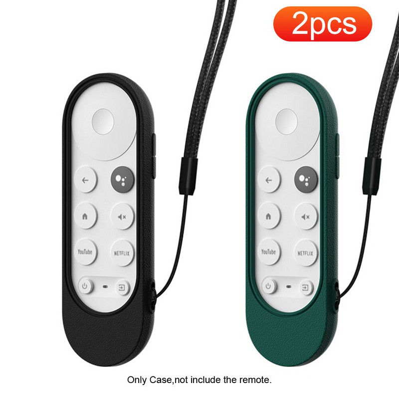 Husă din silicon SIKAI pentru Chromecast cu telecomandă vocală Google TV 2020 Husă de protecție antișoc pentru telecomandă vocală Chromecast 2020