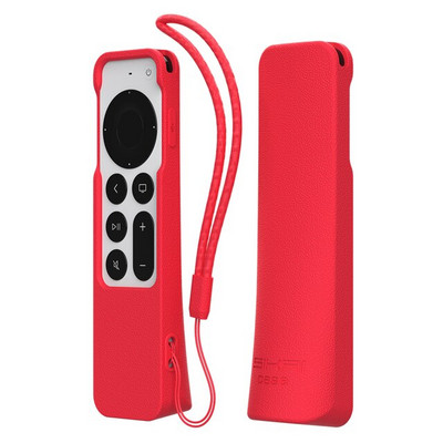 Silikónový ochranný kryt diaľkového ovládača SIKAI pre Apple TV 4K 2021, puzdro na diaľkové ovládače Siri Remote 2. generácie a puzdro na Airtag