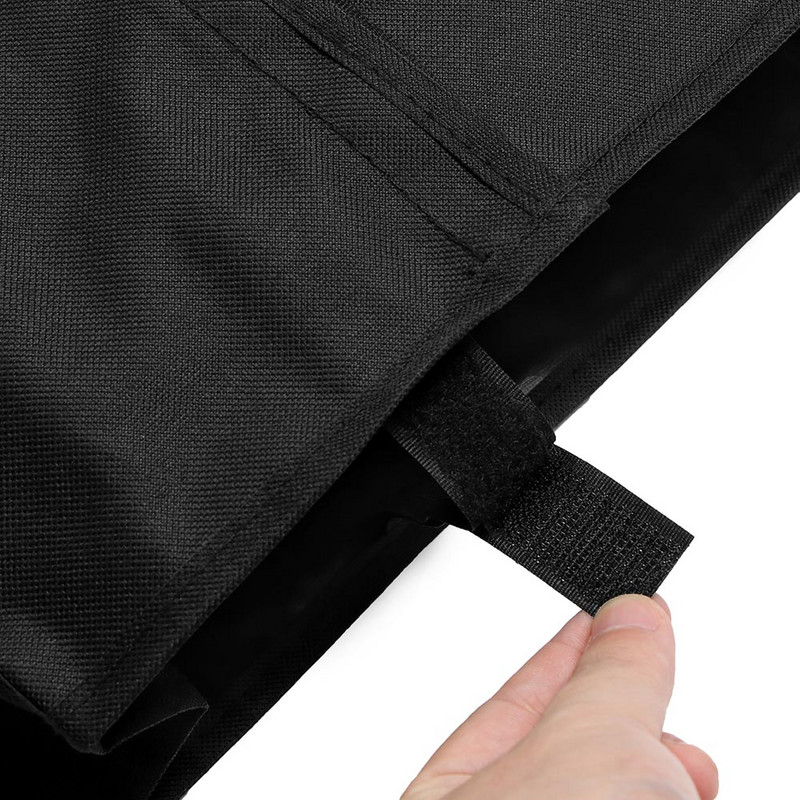 Lauko televizoriaus ekranas, atsparus dulkėms ir vandeniui atsparus dangtelis, aukštos kokybės Oxford juodas televizoriaus dėklas nuo 22 colių iki 70 colių.