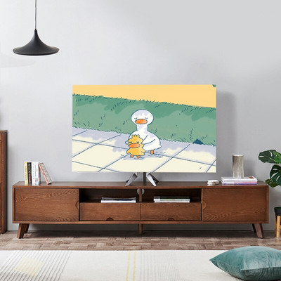 Nová kreslená elastická sila televízna kapucňa, kryt na televízor, 32-75 palcov, jednoduchá a moderná európska veľkosť