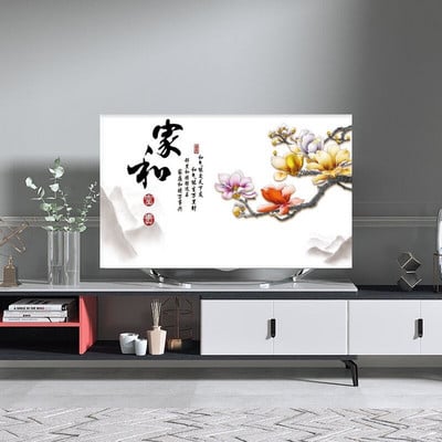 Kryt na TV, prachotesný, pre domácnosť, 65-palcový, 43-palcový, 55-palcový, 75-palcový, závesný kryt, neberie LCD TV, jednoduchý 70-palcový kryt na TV