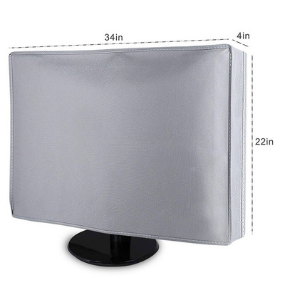 21" 24" 28" 34" Home PC Desktop Computer Monitor Capac de praf Material nețesut Craft LCD Screen Protector Case Gri GL001