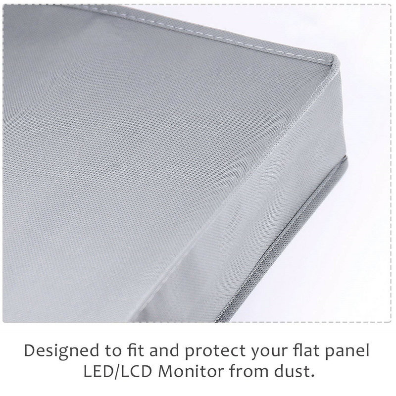 21" 24" 28" 34" namų kompiuterio stalinio kompiuterio monitoriaus apsauginis dangtelis nuo dulkių Neaustinės medžiagos Craft LCD ekrano apsauginis dėklas, pilkas GL001