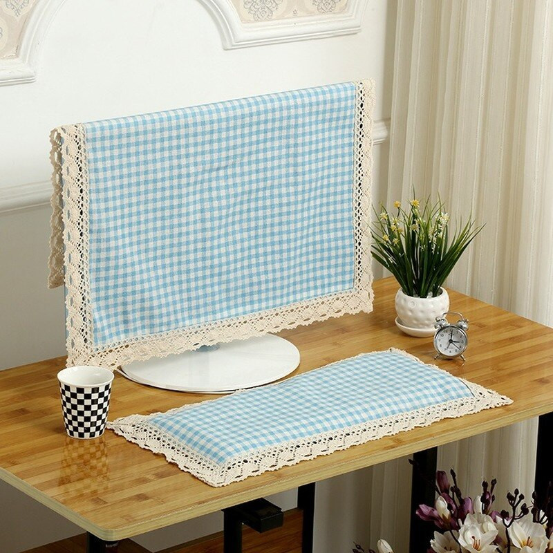 Jednoduchý kryt na stolný počítač, televízor, školská kancelária, dekorácie do domácnosti, doplnky, LCD počítač, kryt proti prachu, kryt monitora, uterák