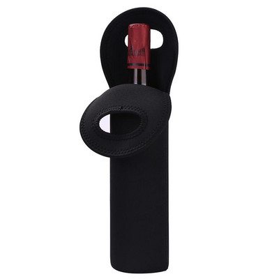 Neopreno vyno butelių šaldiklio maišelis, nešiojamasis 1/2 butelių, aušintuvas Vyno butelių maišelis, apsaugantis izoliuotą dangtelį, alaus aušinimo laikiklio laikiklis