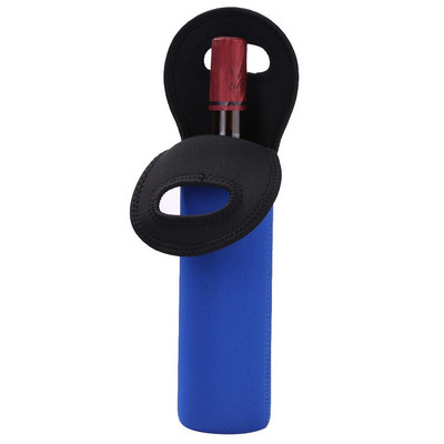 Neopreno vyno butelių šaldiklio maišelis, nešiojamasis 1/2 butelių, aušintuvas Vyno butelių maišelis, apsaugantis izoliuotą dangtelį, alaus aušinimo laikiklio laikiklis