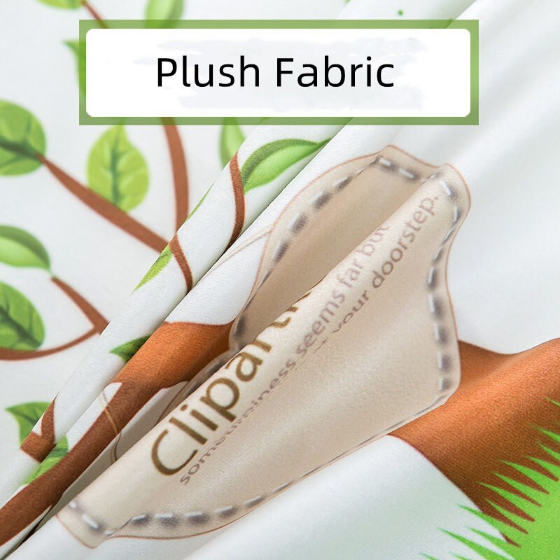 Nordic Print TV Dust Cover 55 Inch Home Catoon Hanging LCD TV Smartv Dustproof Universal GoodTop Home Decoration