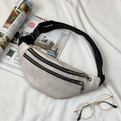 Paprastas vyriškas odinis liemens krepšys