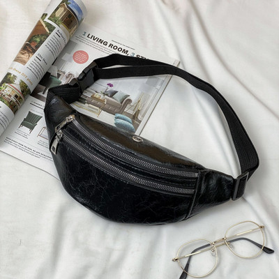 Paprastas vyriškas odinis liemens krepšys