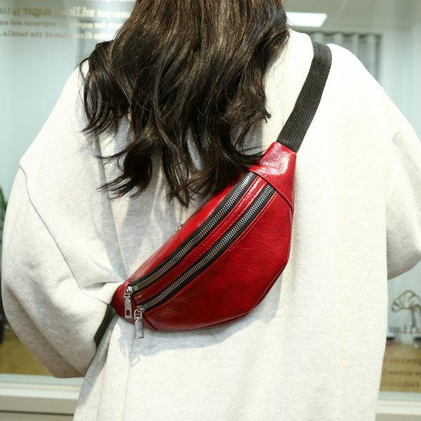 Paprastas vyriškas odinis liemens krepšys