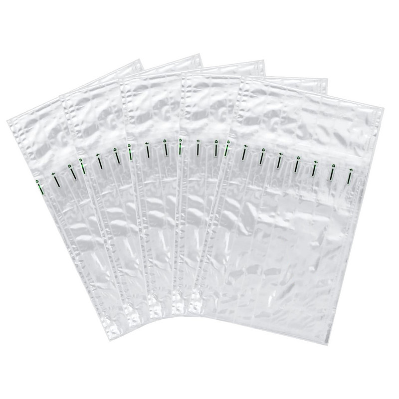 20 tk veinipudeli kaitsekatted õhukolonni mullikile rullpuhver Täispuhutav kaitsekott Turvapadi veinipudeli kingituste pakkimine