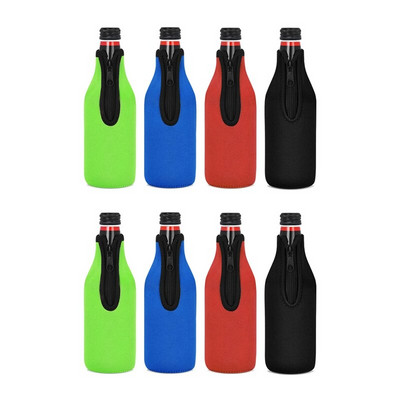 8 pakendiga õllepudeli isolaatorihülss hoiab jooki külmas, lukuga pudeli jakid, õllepudeli jahuti varrukad, neopreenist kate