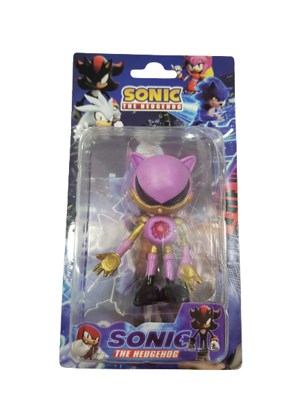 Фигурка Sonic, Пластмасова, Лилава, 10 см.