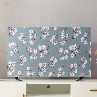 Tlač elastickej sily na televíznu kapucňu, kryt na televízor, látka s krytom na TV, 19-70 palcov, mena, jednoduchý a moderný európsky štýl