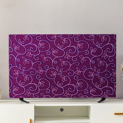 Tlač elastickej sily na televíznu kapucňu, kryt na televízor, látka s krytom na TV, 19-70 palcov, mena, jednoduchý a moderný európsky štýl