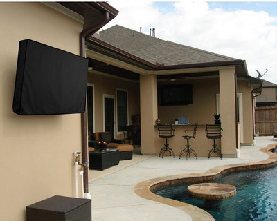 Outdoor Garden Patio TV Suncreen Covering Waterproof Television Flat Screen Tv Case 22`` To 70``