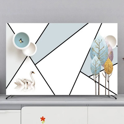 2021 Nový jednoduchý moderný európsky štýl, kryt na TV, prachový kryt, kryt na TV, 32/40/50/55/60 palcov