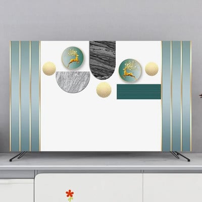 2021 Nový jednoduchý moderný európsky štýl, kryt na TV, prachový kryt, kryt na TV, 32/40/50/55/60 palcov