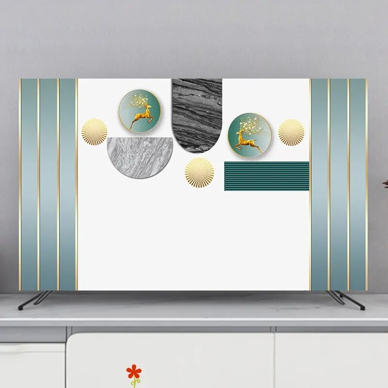 2021 Nový jednoduchý moderný európsky štýl, kryt na TV, prachový kryt, kryt na TV, 32/40/50/55/60 palcov