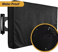 Protector de mobila Husa TV de exterior impermeabila pentru ecran LED de 22-65 inch Huse rezistente la praf Husa de televiziune din stofa din microfibra