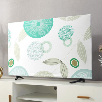 2022 Νέα τηλεόραση LCD κάλυμμα προστασίας από τη σκόνη Κάλυμμα σκόνης Κάλυμμα οικιακής κρεμαστής τηλεόρασης Πανί Universal Simple Decoration