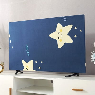 2022 Nový ochranný kryt na LCD televízor, kryt na prach pre domácnosť, závesný kryt na televízor, polyesterový kryt, univerzálna jednoduchá dekorácia