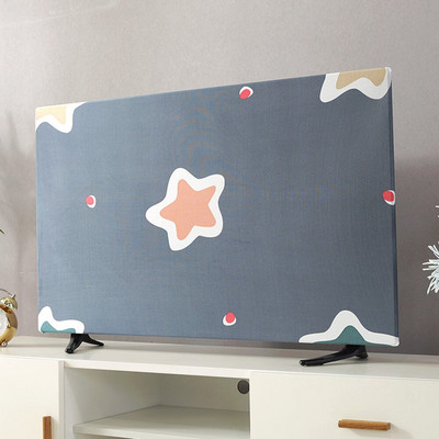 2022 Nový ochranný kryt na LCD televízor, kryt na prach pre domácnosť, závesný kryt na televízor, polyesterový kryt, univerzálna jednoduchá dekorácia