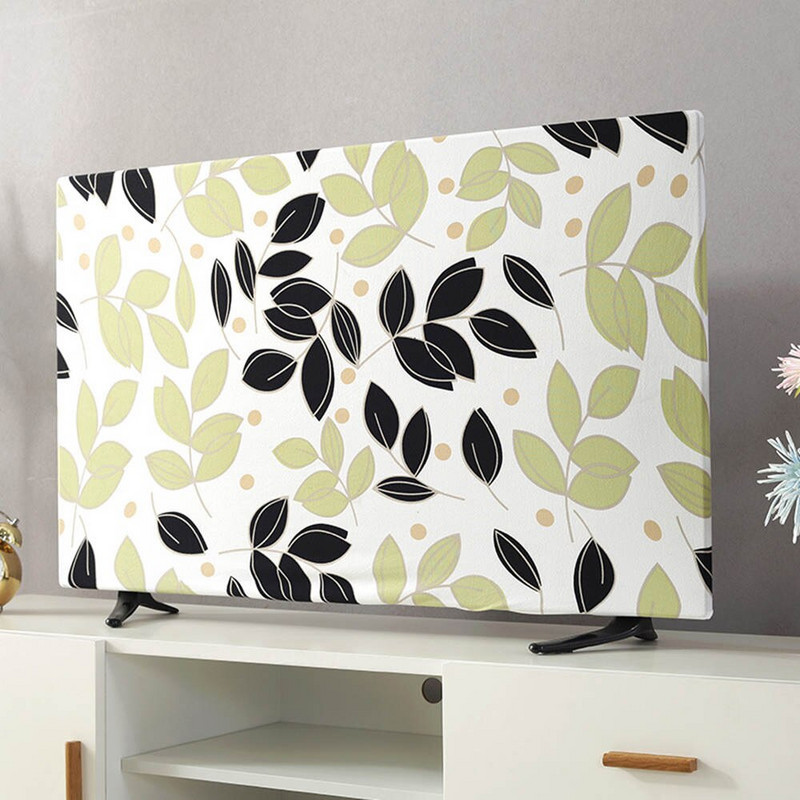 2022 Nový ochranný kryt na LCD televízor, kryt na prach pre domácnosť, závesný kryt na televízor, polyesterový kryt, univerzálna jednoduchá dekorácia
