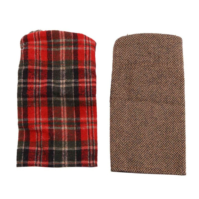 JFBL Hot 6db karácsonyi pulóver borosüveg fedél, legújabb gallérral és gombos kabáttal borosüveg pulóver borosüveg (A stílus)