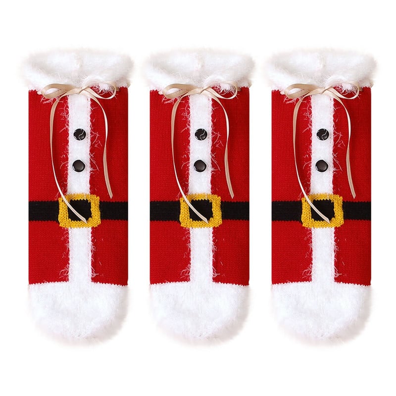 Coupe ποτήρια σαμπάνιας Vintage Χριστουγεννιάτικα προμήθειες Σετ μπουκάλι κρασιού Χριστουγεννιάτικη διακόσμηση Σετ μπουκάλι κρασιού Σετ κρασιού σαμπάνιας