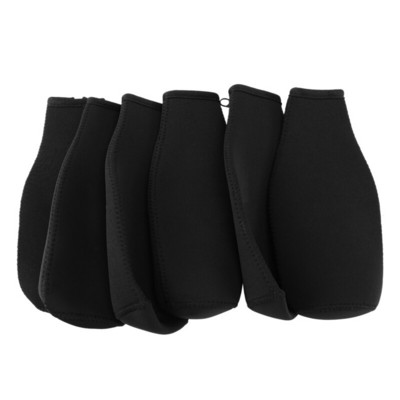 Alaus butelio aušintuvo rankovės išlaiko gėrimą šaltą Užsegamas ypač storas neopreno izoliuotas rankovių dangtelis juodas