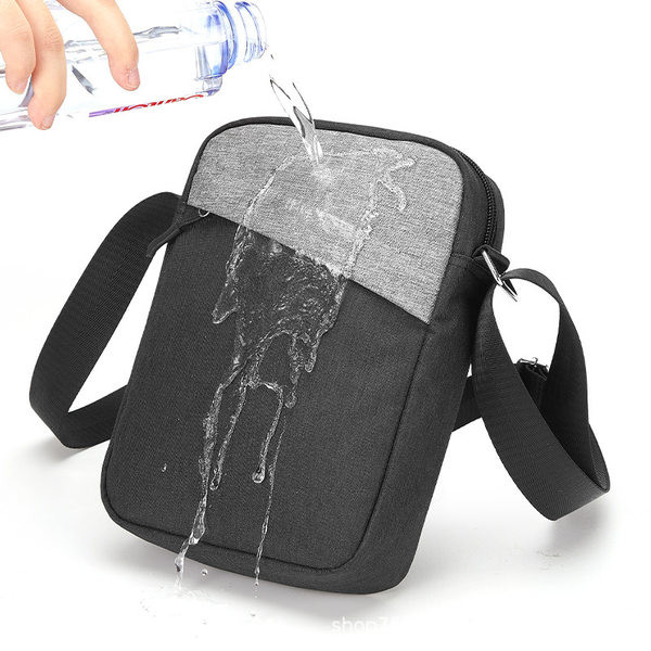 Pánska plátená taška cez rameno