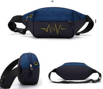 Tekstilna muška torbica oko struka