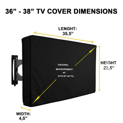 Uusim väliteleri kate, mis on vee- ja tolmukindel, sobib enamiku teleri veekindla välisteleri kaanega