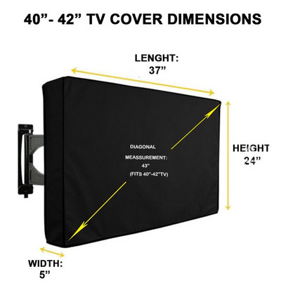 Uusim väliteleri kate, mis on vee- ja tolmukindel, sobib enamiku teleri veekindla välisteleri kaanega