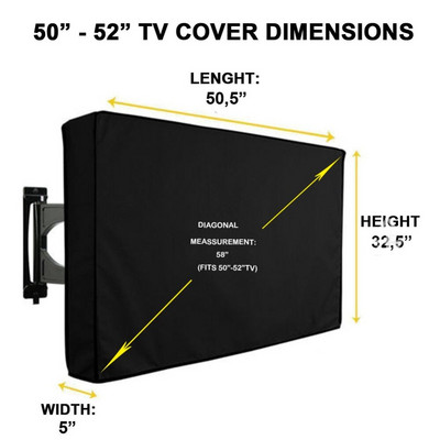 Uusim väliteleri kate, mis on vee- ja tolmukindel, sobib enamiku teleri veekindla välisteleri kaanega